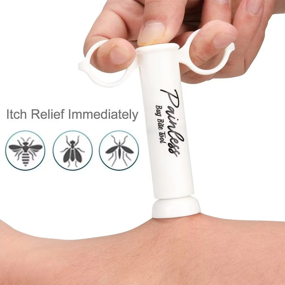 [5-Pack] Portable Bug Bite Itch Relief Suction Tool, Small Size Poison Remover for Insect Bite