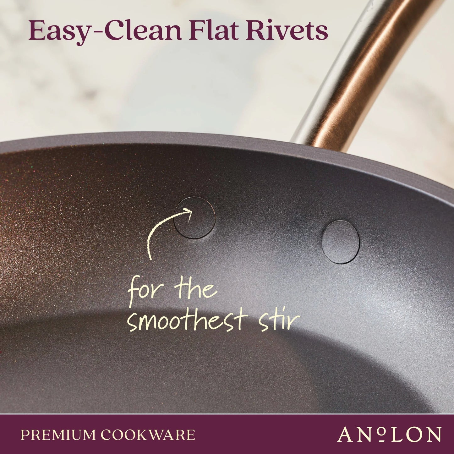 Accolade 12 Piece Nonstick Pots and Pans, Moonstone