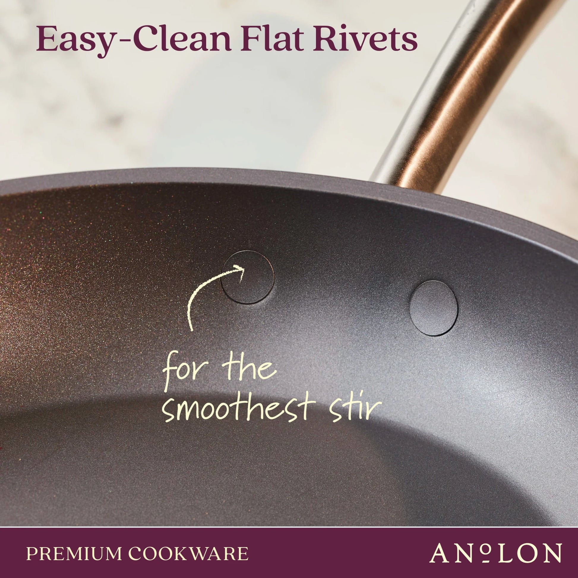 Accolade 12 Piece Nonstick Pots and Pans, Moonstone