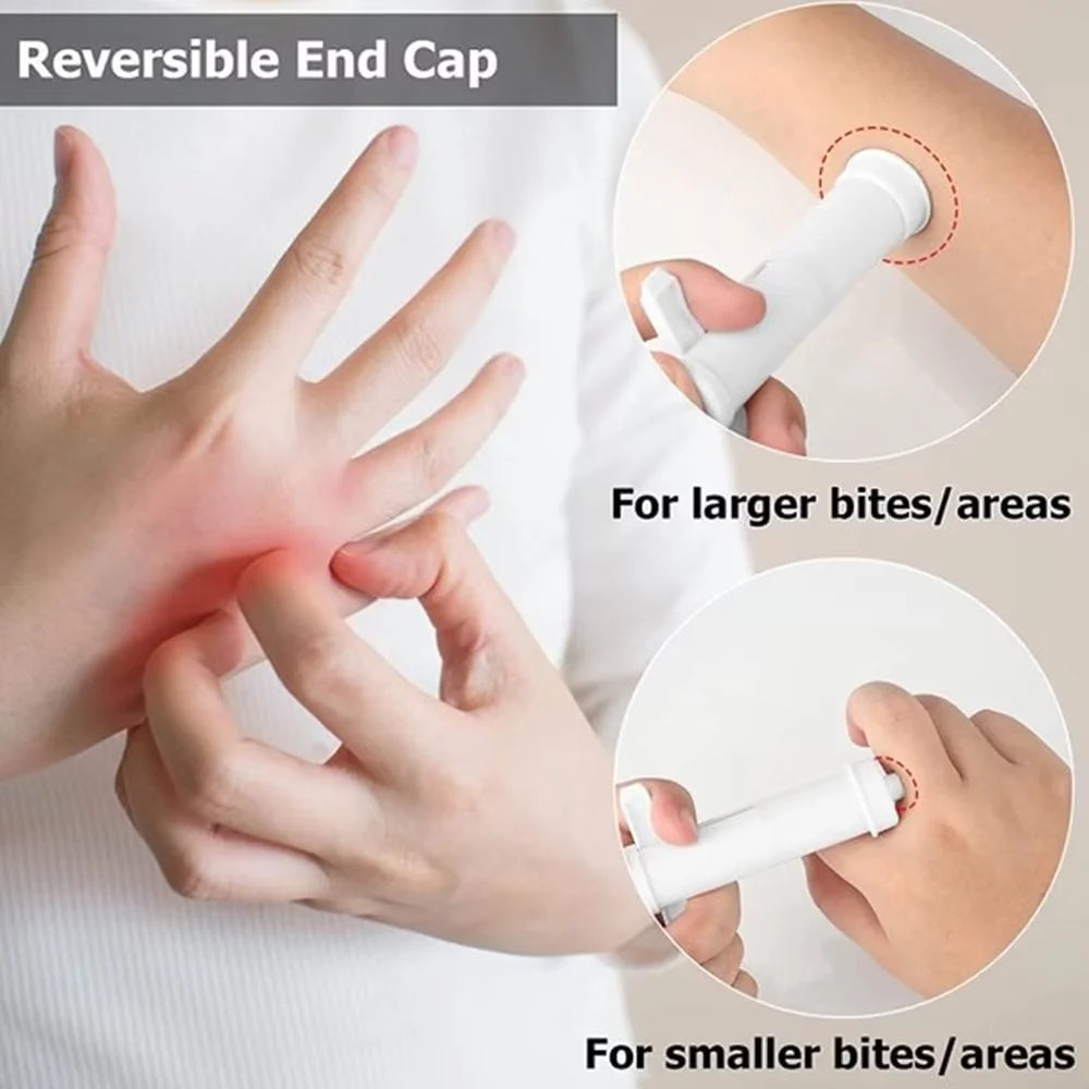 [5-Pack] Portable Bug Bite Itch Relief Suction Tool, Small Size Poison Remover for Insect Bite