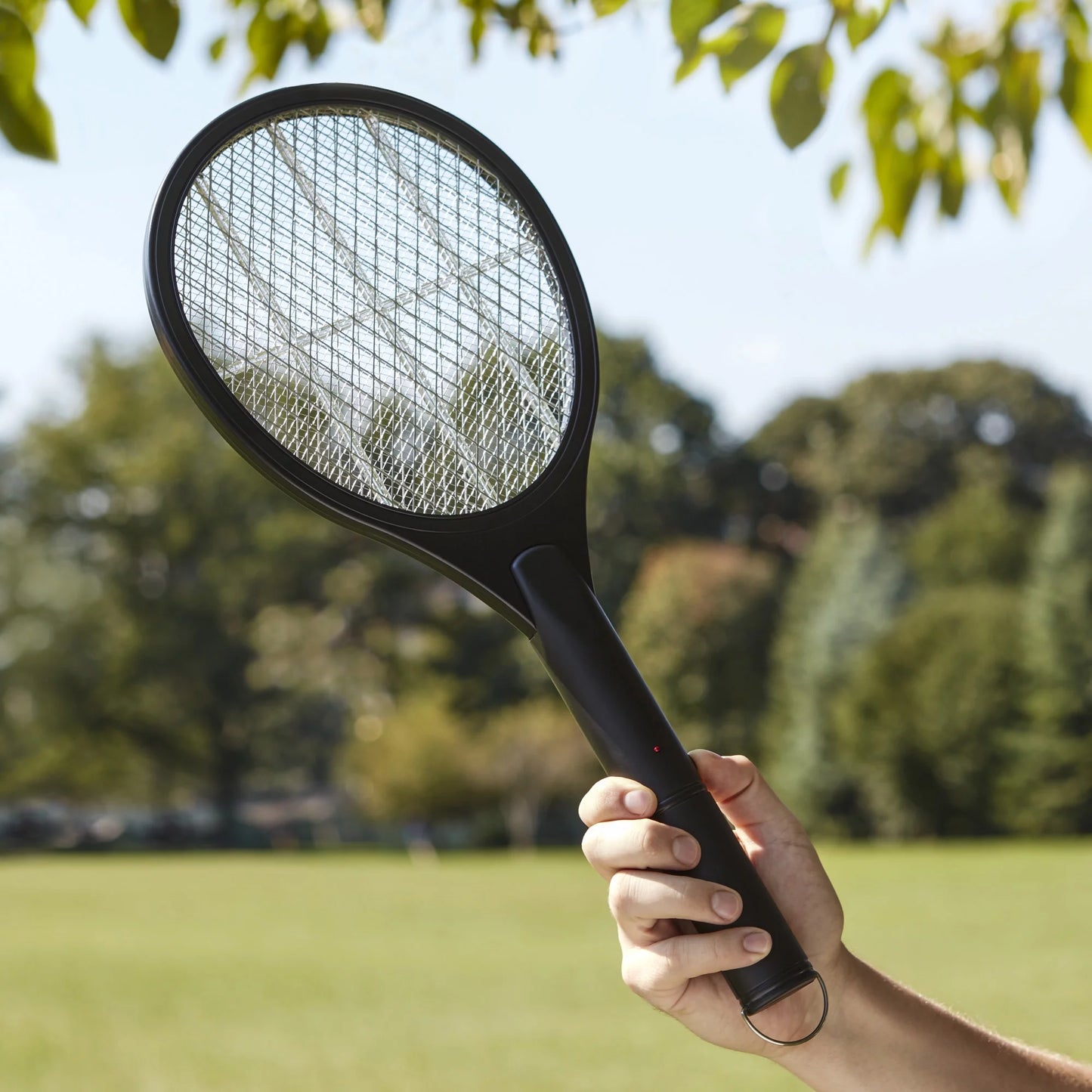 Portable Handheld Insect Killer Racket, Black, Requires 2 AA Batteries