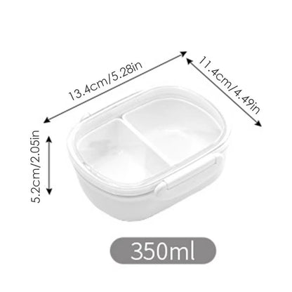 Portable 3 Compartments Bento Boxes Microwave Food Storage Container Lunchbox Storage Container Children School Bento Box